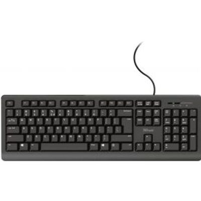 Trust TK-150 Bedraad Toetsenbord Zwart