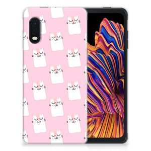 Samsung Xcover Pro TPU Hoesje Sleeping Cats