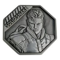Metal Gear Solid Collectable Coin Solid Snake Limited Edition Metal Gear Solid Collectable Coin Solid Snake Limited Edition