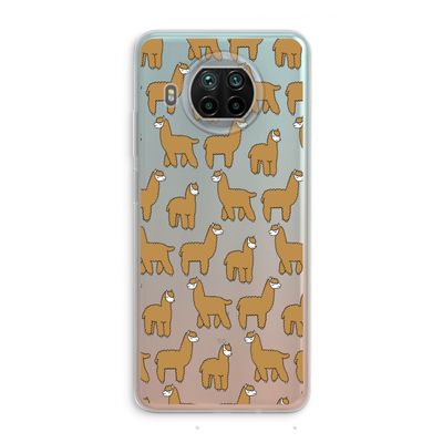 Alpacas: Xiaomi Mi 10T Lite 5G Transparant Hoesje