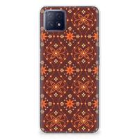 OPPO A53 5G | OPPO A73 5G | TPU bumper | Batik Brown