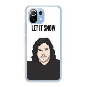 Let It Snow: Xiaomi Mi 11 Lite Transparant Hoesje