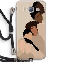 Sweet creatures: Samsung Galaxy J3 (2016) Transparant Hoesje met koord