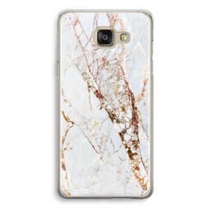 Goud marmer: Samsung Galaxy A5 (2016) Transparant Hoesje