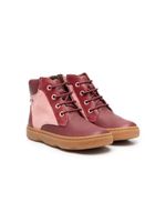 Camper Kids bottines en cuir à design bolour block - Rouge