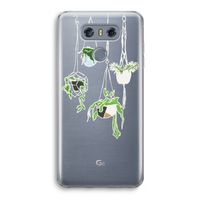 Hang In There: LG G6 Transparant Hoesje Hang In There: LG G6 Transparant Hoesje