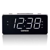 Lenco CR-18 Wekkerradio Wit