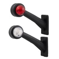 Trailergear breedtelamp / pendellamp 16 cm. set l+r