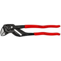 Knipex Sleuteltang | lengte 300 mm zwart gefosfateerd | spanwijdte 68 mm kunststof mantel | 1 stuk - 86 01 300 - 86 01 300 - thumbnail