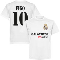 Galácticos Real Madrid Figo 10 Team T-shirt