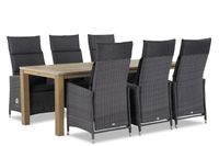 Garden Collections Madera/Bristol 220 cm dining tuinset 7-delig - thumbnail