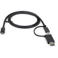 StarTech.com USBCCADP USB-kabel 1 m USB 3.2 Gen 2 (3.1 Gen 2) USB C Zwart - thumbnail