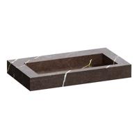 Wastafel Topa Artificial Marble 80 Copper Brown Topa