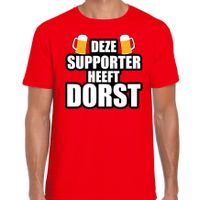 Belgie fan bier shirt / kleding deze supporter heeft dorst heren 2XL  - - thumbnail