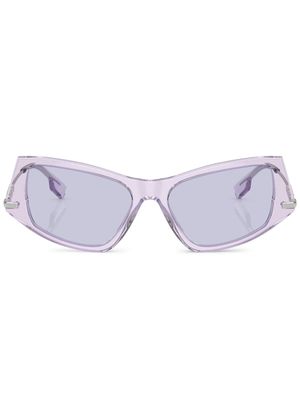 Burberry Eyewear lunettes de soleil à monture papillon - Violet
