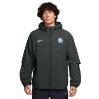 Nike Chelsea Tech Windrunner Jack Woven 2025-2026 Donkergroen Antraciet Nike Chelsea Tech Windrunner Jack Woven 2025-2026 Donkergroen Antraciet