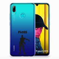 Huawei P Smart 2019 Telefoonhoesje met Naam Floss - thumbnail