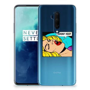 OnePlus 7T Pro Silicone Back Cover Popart Oh Yes