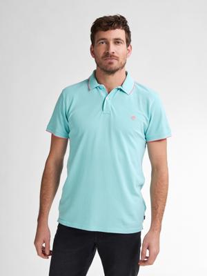 Petrol Men Polo Short Sleeve M-ros-pol003 Poloshirts 5180 Aqua