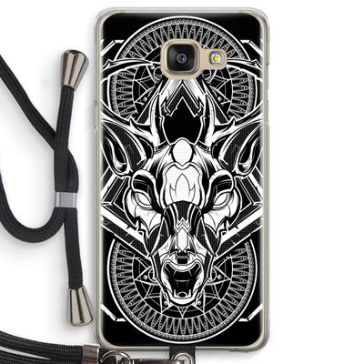 Oh Deer: Samsung Galaxy A5 (2016) Transparant Hoesje met koord