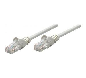 Intellinet 737296 RJ45 Netwerkkabel, patchkabel CAT 6A S/FTP 50.00 m Grijs Folie afscherming, Afscherming gevlochten, Halogeenvrij 1 stuk(s)