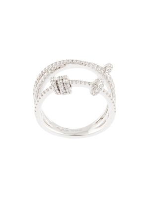 APM Monaco bague multi-rangs en argent