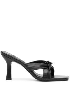 Senso mules Umbra 90 mm à détail de nœud - Noir