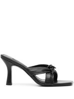 Senso mules Umbra 90 mm à détail de nœud - Noir