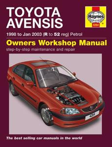 Haynes Werkplaatshandboek Toyota Avensis benzine (1998-2003) 4264