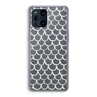Dakpannetjes: Oppo Find X3 Transparant Hoesje
