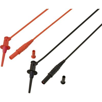 VOLTCRAFT MSL-528 Meetsnoer 1.2 m met miniatuur-aftasthaak CAT II 300 V 1 paar VOLTCRAFT MSL-528 Meetsnoer 1.2 m met miniatuur-aftasthaak CAT II 300 V 1 paar