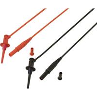 VOLTCRAFT MSL-528 Meetsnoer 1.2 m met miniatuur-aftasthaak CAT II 300 V 1 paar