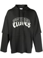 Études Studio hoodie Pave à design superposé - Noir