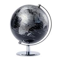 Globe troika 20cm zwart-zilver