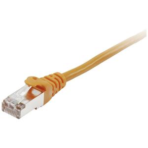 Equip 605578 RJ45 Netwerkkabel, patchkabel CAT 6 S/FTP 15.00 m Oranje Vergulde steekcontacten 1 stuk(s)