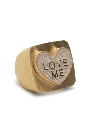 Lauren Rubinski bague Love Me en or 14ct