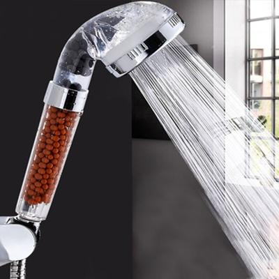 PC negatieve ionen douche kop grootte: Kleine Interface: 2cm(Transparent)