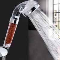 PC negatieve ionen douche kop grootte: Kleine Interface: 2cm(Transparent)