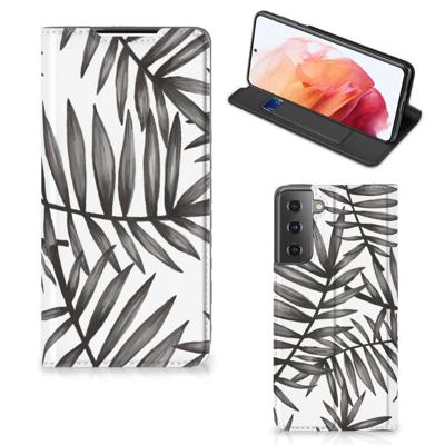 Samsung Galaxy S21 Smart Cover Leaves Grey Samsung Galaxy S21 Smart Cover Leaves Grey