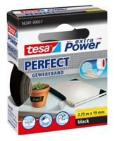 Quantore Textieltape tesa extra power perfect zwart