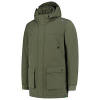 Tricorp winter softshell parka rewear - army - maat XS Tricorp winter softshell parka rewear - army - maat XS