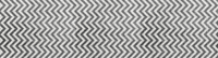 Zwarte en witte zigzag patroon vinyl vloerkleed