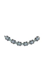 Susan Caplan Vintage bracelet à ornements en cristal Swarovski (années 1960) - Argent