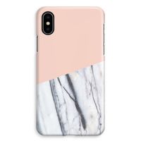 A touch of peach: iPhone XS Max Volledig Geprint Hoesje