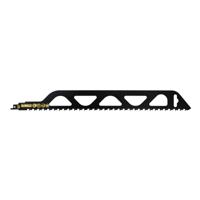 DeWalt Accessoires Reciprozaagblad HM 457x12,7mm, Cellenbeton/baksteen/vezelcementplaten - S2243HM - DT2422-QZ - DT2422-QZ