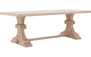 Goossens Eettafel Britain, Rechthoekig 220 x 100 cm