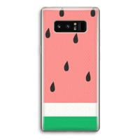 Watermeloen: Samsung Galaxy Note 8 Transparant Hoesje - thumbnail