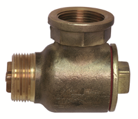 Cornat Messing Terugslagklep Haaks 1&apos;&apos; - FLOR90850