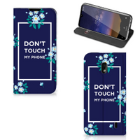 Nokia 2.2 Design Case Flowers Blue DTMP