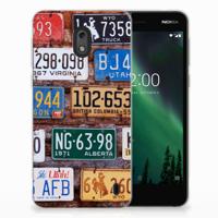 Nokia 2 | Siliconen hoesje | met foto Kentekenplaten
